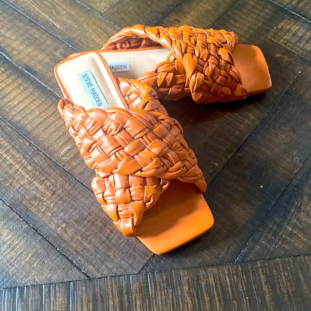 Braided sandals